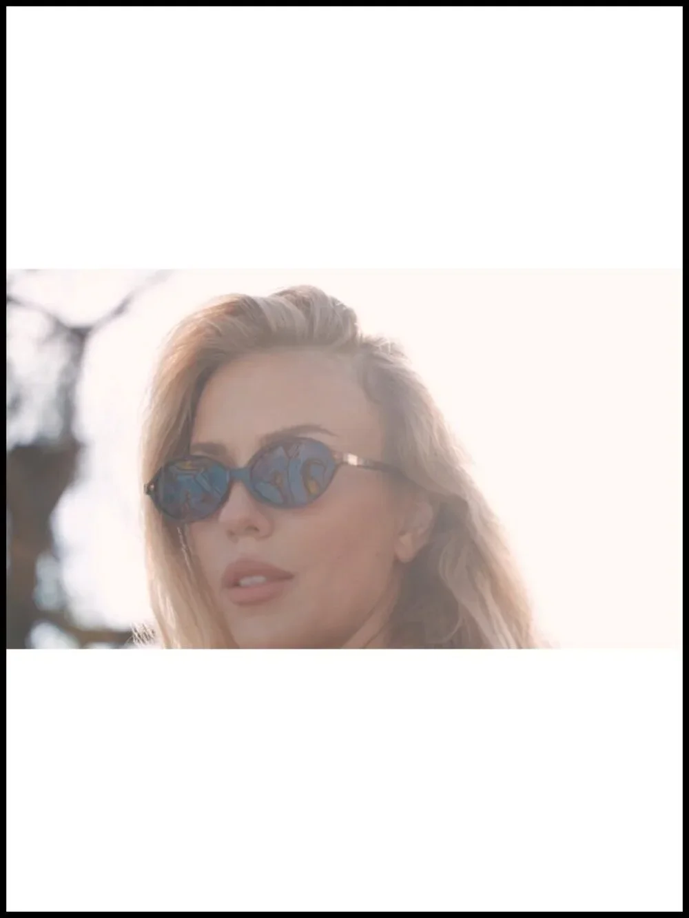 Retro Oval Acetate Sunglasses UV400 Protection Sun Glasses